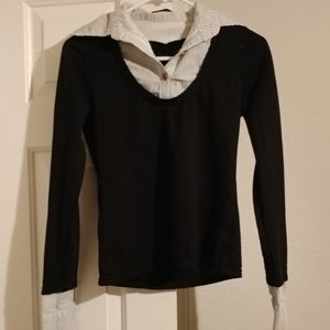 Collard shirt, fits S-M